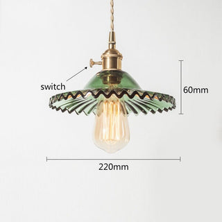 Braided York Glass Pendant Modern  Bohemian Rattan Woven Pendant