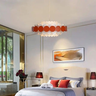 Haniya Chandelier Modern  Scandinavian Wooden Accent Light