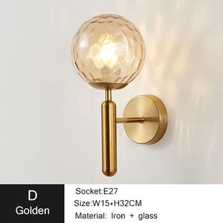 Royal Shawn Wall Lamps Chic Modern  Luxury Gold Frame Light Fitting