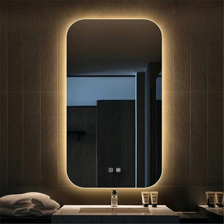 Amelia Makeup Mirror Modern  Sleek Linear Suspension Light