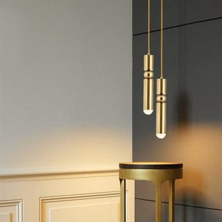 Golden Bullet Lights Modern  Handcrafted Artisan Ceiling Light