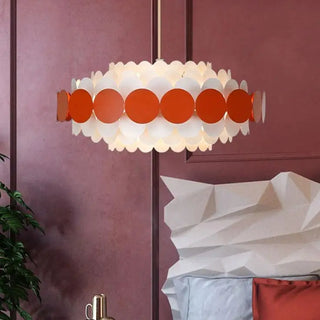 Haniya Chandelier Modern  Scandinavian Wooden Accent Light