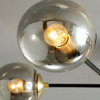 Elias Chandelier Modern  Chic Glass Globe Pendant