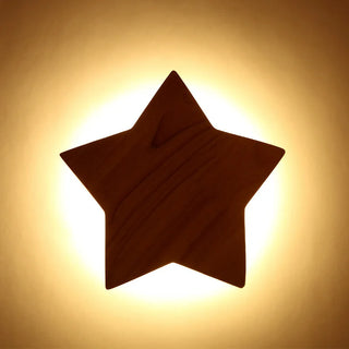 Soho Star Wall Light Chic Modern Geometric Design Lamp