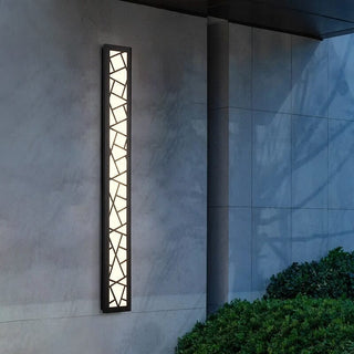 Eric Outdoor LED Wall Lamp Modern  Chic Glass Globe Pendant