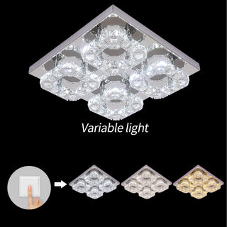 Nina 5 Ring Chandelier Modern  Art Deco Inspired Illumination