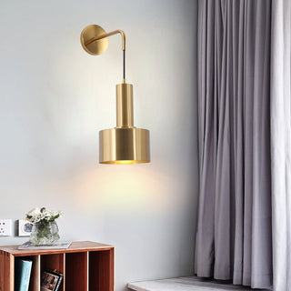 Alma Gold Wall Lamp Modern  Art Deco Inspired Illumination