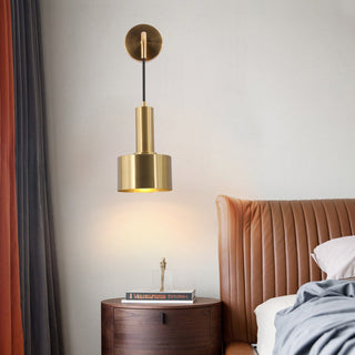 Alma Gold Wall Lamp Modern  Art Deco Inspired Illumination