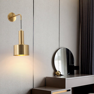 Alma Gold Wall Lamp Modern  Art Deco Inspired Illumination