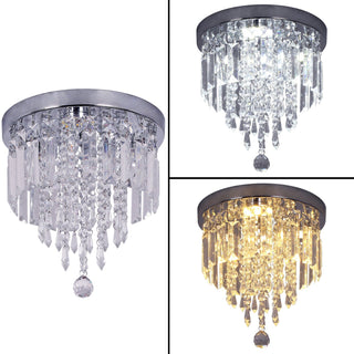 Hauqi Crystal Ceiling Chandelier Modern  Art Deco Inspired Illumination