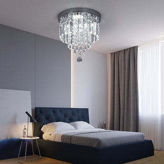 Hauqi Crystal Ceiling Chandelier Modern  Art Deco Inspired Illumination
