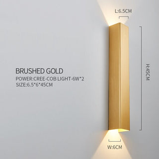 Francine Wall Lamps Modern  Luxury Gold Frame Light Fitting