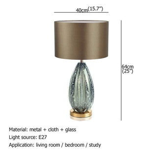 Ofula Glass Lamp Chic Modern Geometric Design Lamp