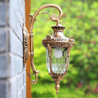 Retro Europe Garden Lamp Artistic Modern  Luxury Marble Base Table Lamp