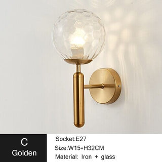Royal Shawn Wall Lamps Chic Modern  Luxury Gold Frame Light Fitting