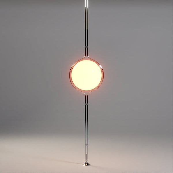 Halo Beam Floor To Ceiling Modern Lamp