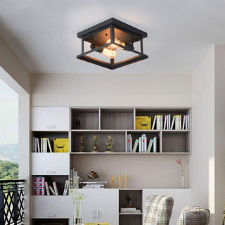 Retro Ceiling Lamp Classic Modern  Ultra Slim LED Panel Lighting