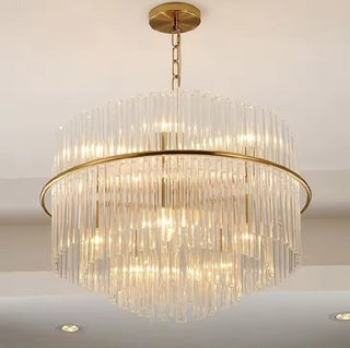 Luna Collection Modern  Classic Drum Shade Ceiling Light