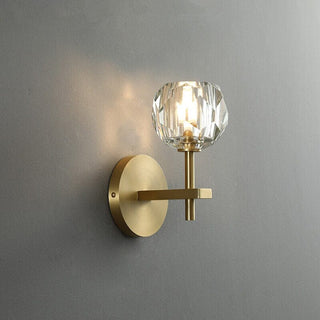 Ebony Crystal Wall Lights Modern  Ultra Slim LED Panel Lighting