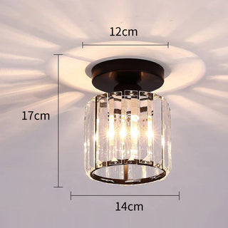 Monroe Crystal Ceiling Light Modern  Bohemian Rattan Woven Pendant