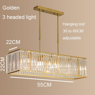 Crystal Camille Chandelier Modern  Elegant Teardrop LED Pendant
