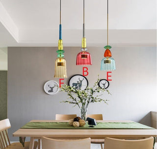 Zynella Candy Pendant Lights Modern  Opulent Multi-Tier Crystal Chandelier
