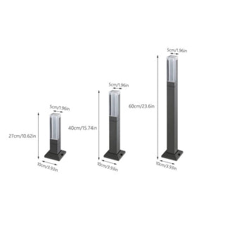 Waterproof 10W LED Lawn Lamp Artistic Modern  Contemporary Crystal Statement Fixture