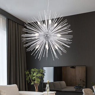 Postmodern firework chandelier Opulent Modern  Ornate Antique Finish Fixture