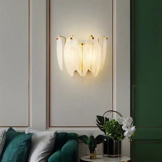 Leaf Lamp Modern  Handcrafted Artisan Ceiling Light