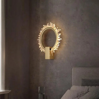 Zynella Crystal Ring Modern  Ultra Slim LED Panel Lighting