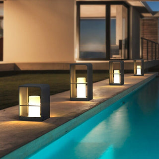 Irene Garden Lamp Modern  Luxury Marble Base Table Lamp
