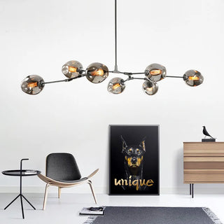 Customisable Derrick Chandelier Modern  Handcrafted Artisan Ceiling Light