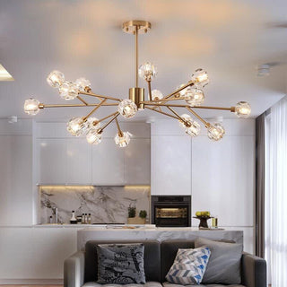 Juliette Chandelier Modern  Opulent Multi-Tier Crystal Chandelier