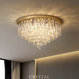 Mayfair Crystal Lamp Modern  Scandinavian Wooden Accent Light