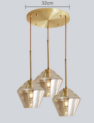 Monica Designer Glass Pendant Modern  Chic Glass Globe Pendant