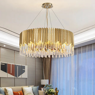The Ivy Chandelier Luxurious Modern  Ornate Antique Finish Fixture