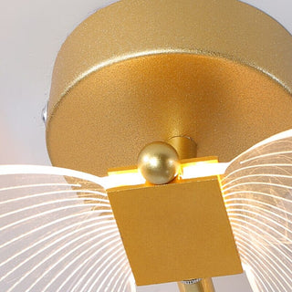 Butterfly Lamp Collection Modern  Opulent Multi-Tier Crystal Chandelier