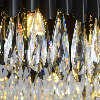 Serena Dining Chandelier Opulent Modern  Ultra Slim LED Panel Lighting