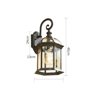 Artistic Outdoor Lampshade Modern  Scandinavian Wooden Accent Light