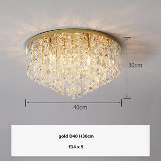 Mayfair Crystal Lamp Modern  Scandinavian Wooden Accent Light
