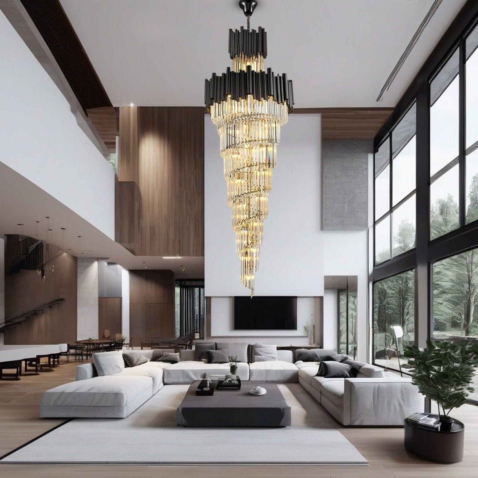 New York Black  Royal Chandelier