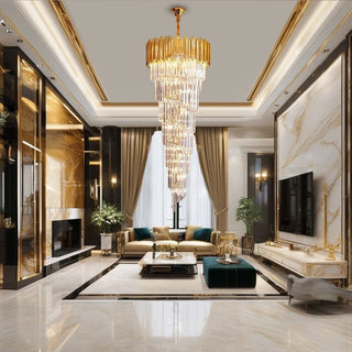 The Royal Khatoon Chandelier Stylish Modern  Art Deco Inspired Illumination