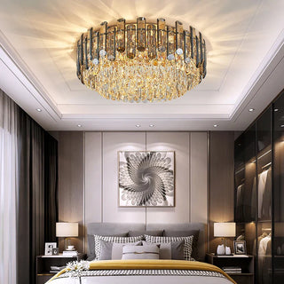 Roberta Crystal Ceiling Lights Classic Modern Geometric Design Lamp