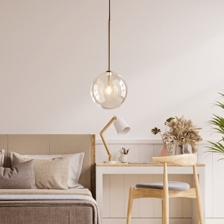 The Glass Ball Modern  Luxury Marble Base Table Lamp