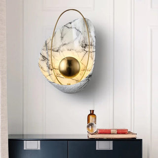 Luxury Imitation Marble Wall Lamp Modern  Rustic Industrial Hanging Lamp