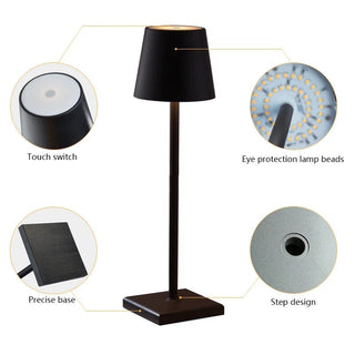 Zynella Dimmable Table Lamp Modern  Elegant Teardrop LED Pendant