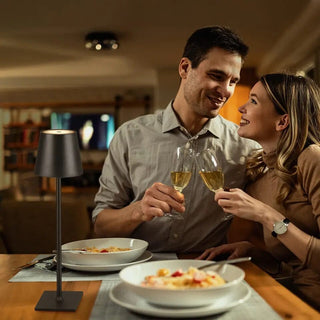 Zynella Dimmable Table Lamp Modern  Elegant Teardrop LED Pendant