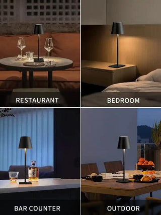 Zynella Dimmable Table Lamp Modern  Elegant Teardrop LED Pendant