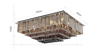 Kade Chandelier Modern  Contemporary Crystal Statement Fixture