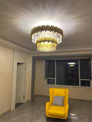 Queen Elizabeth Chandelier Premium Modern  Scandinavian Wooden Accent Light